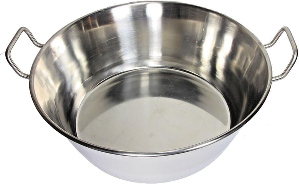 Cazo Para Carnitas 16" Stainless Steel Heavy Duty Acero Inoxidable Wok Comal Fry Mexican Style3