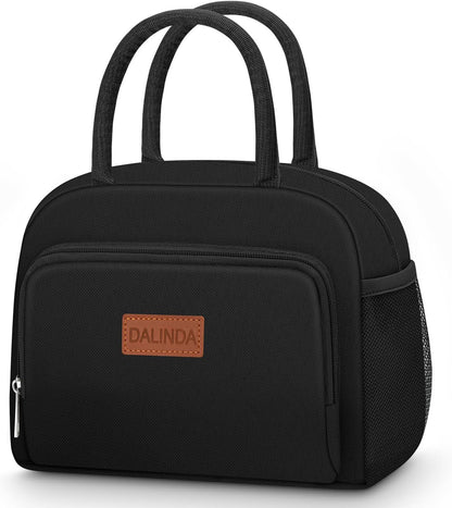 Lunch Bag Lunch Box for Women Men, Insulated Lunch Bags Water-Resistant Cute Cooler Lunch Tote Bag, Reusable Large Capacity for Work Travel Picnic1