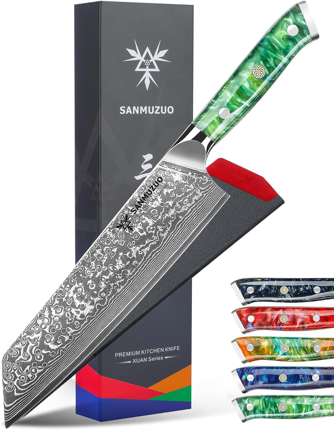 8-5-inch-kiritsuke-kitchen-chef-knife-67-layers-damascus-steel-resin-handle-xuan-seriesjade-green