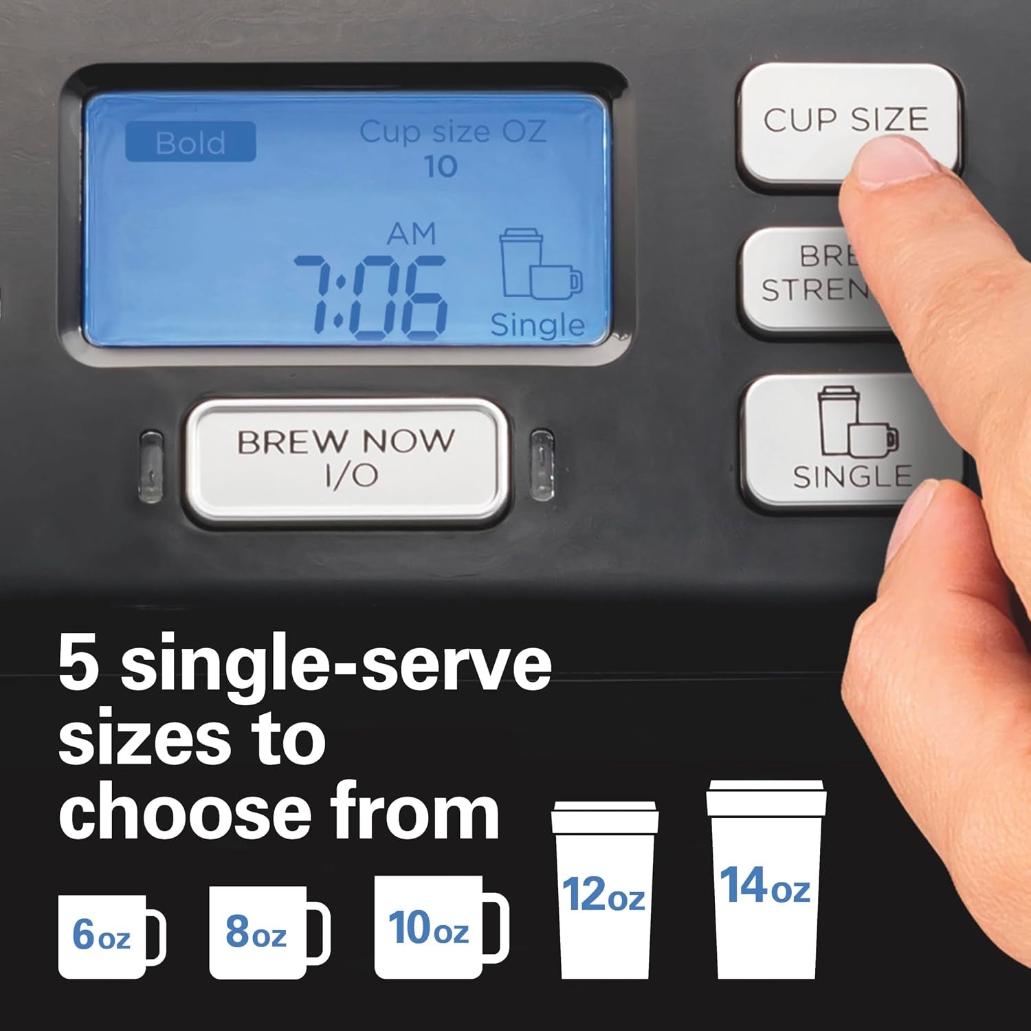 flexbrew-trio-2-way-coffee-maker-compatible-with-k-cup-pods-or-grounds-combo-single-serve-full-12c-pot-black-fast-brewing-49902