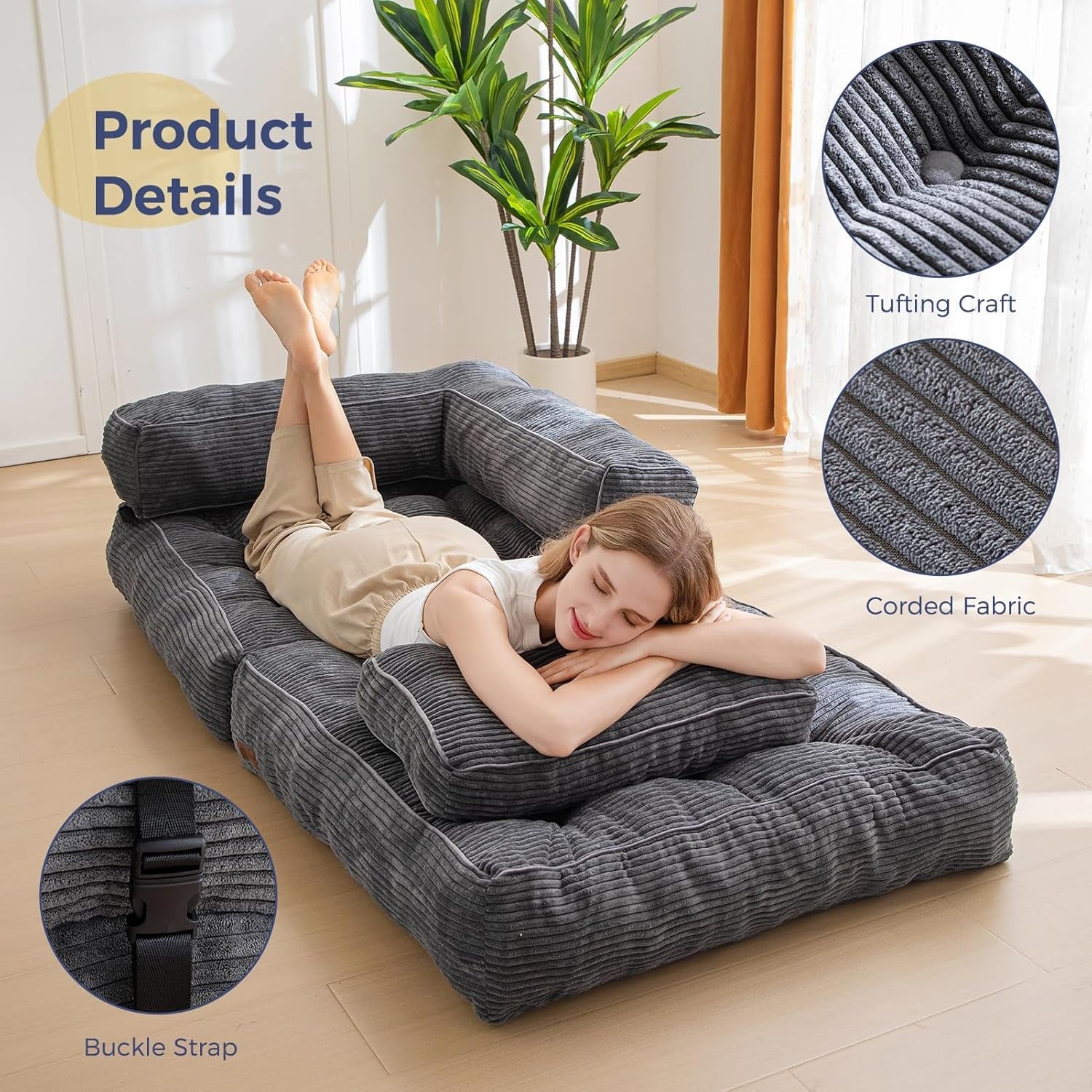 folding-sofa-bed-convertible-chair-bed-with-pillow