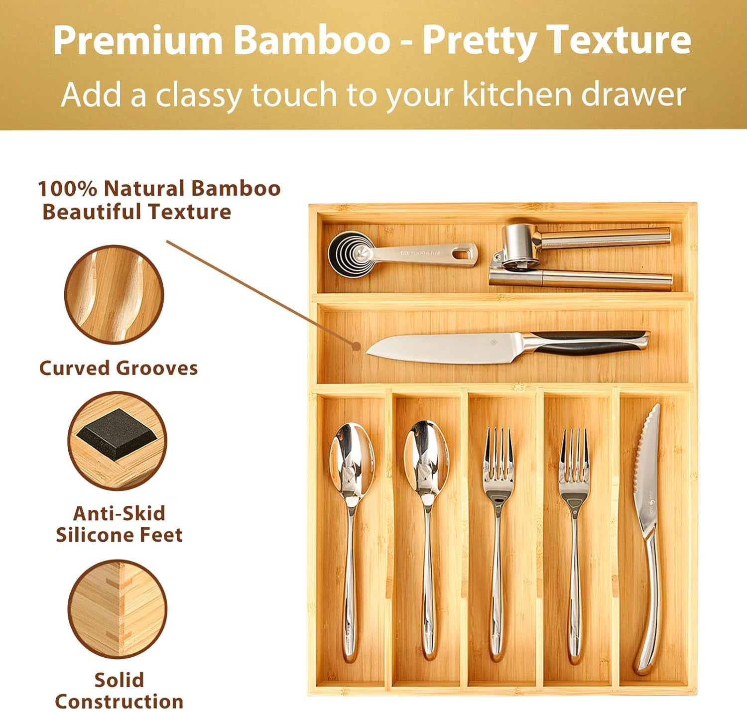 bamboo-kitchen-drawer-organizer-13-inch-silverware-utensil-tray-holder-extra-deep-grooved-drawer-divider-7-slots-total-bamboo-wood-caddy-for-flatware-cutlery-knives-forks-spoons