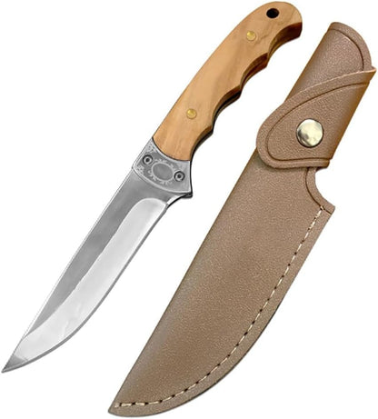 Meat Cleaver, 4 Inch Utility Knife Slicing Fish Fruit Boning Knives Forged Blade Butcher Knife Wood Handle Kitchen Knives1