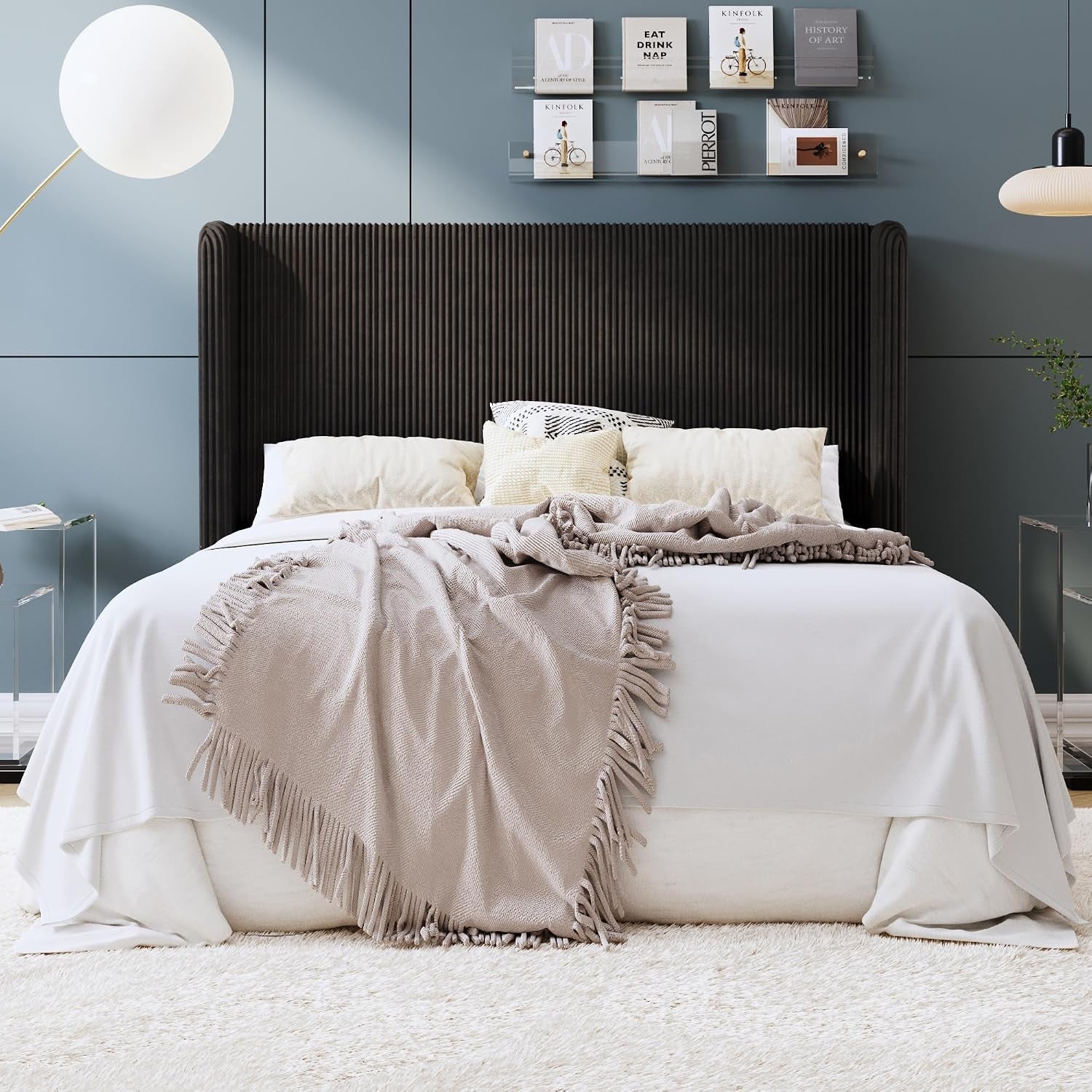 full-corduroy-platform-bed-with-tufted-wingback-headboard-black