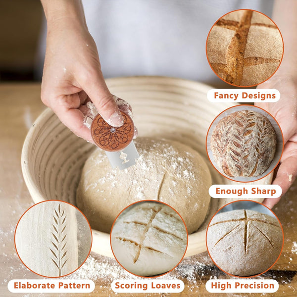 UFO Bread Lame Cutter for Sourdough Bread Scorer Tool,Circle3