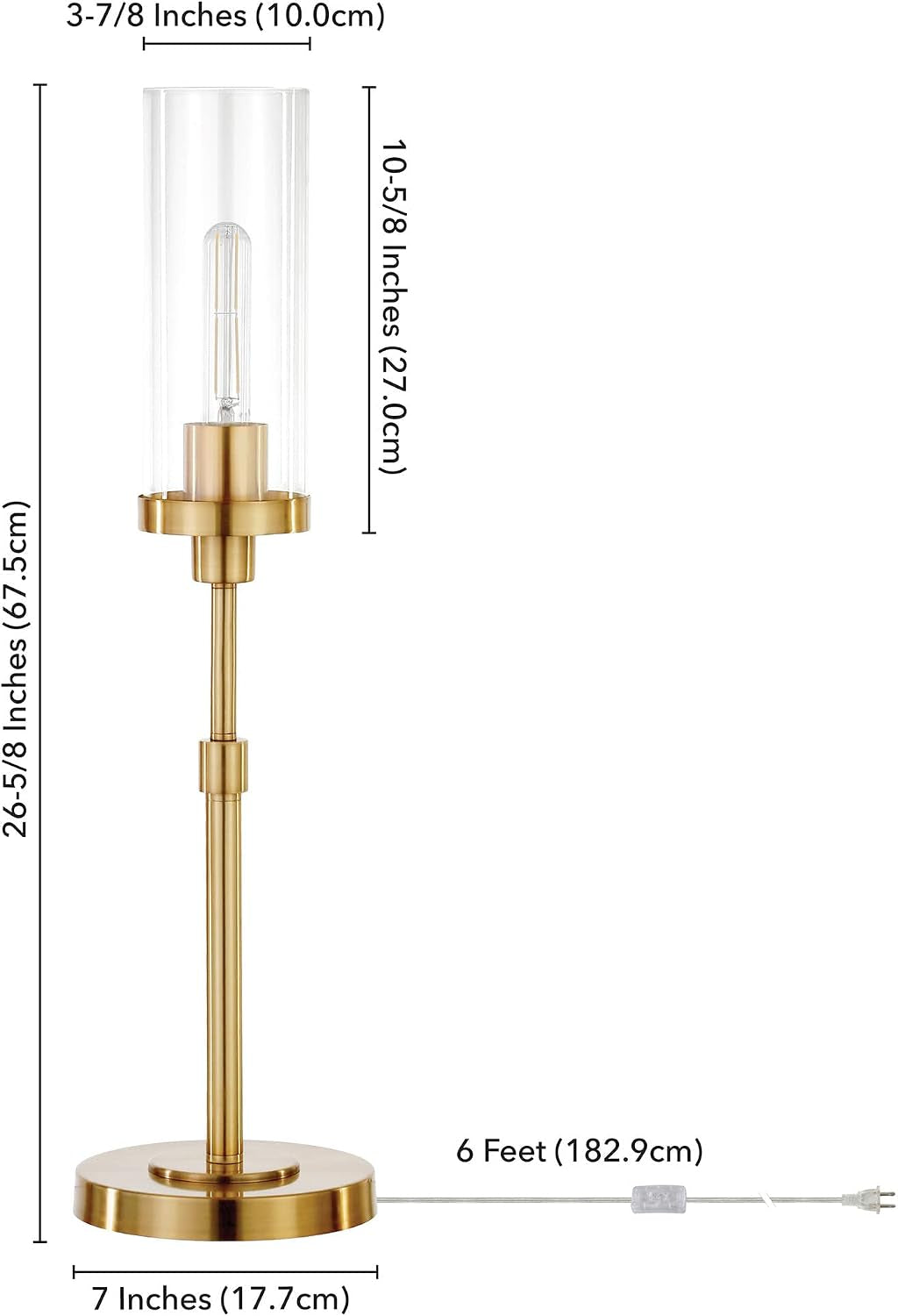 frieda-26-68-tall-table-lamp-with-glass-shade-in-brass-clear-sleek-candlestick-base-design-with-a-seeded-glass-cylinder-shade-offeris-ambient-light-for-living-rooms-hallways-or-offices