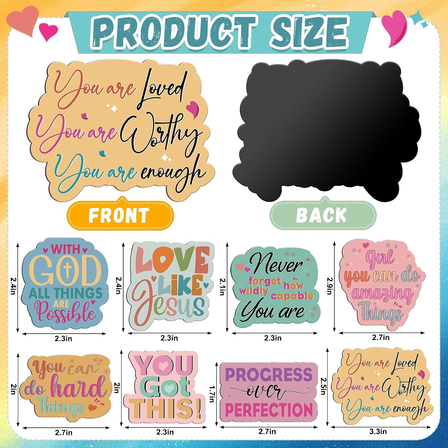 8-pcs-inspirational-magnets-for-fridge-cute-locker-magnets-for-girls-christian-bible-verse-motivational-magnet-quotes-for-classroom-whiteboard-school-refrigerator-gymnastics-locker-accessories