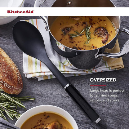 Kitchenaid KE003OHOBA Classic Basting Spoon, One Size, Black4