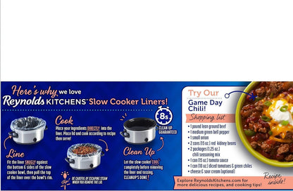 Reynolds Slow Cooker Liners, Regular, 4 Count. (Pack of 10)3
