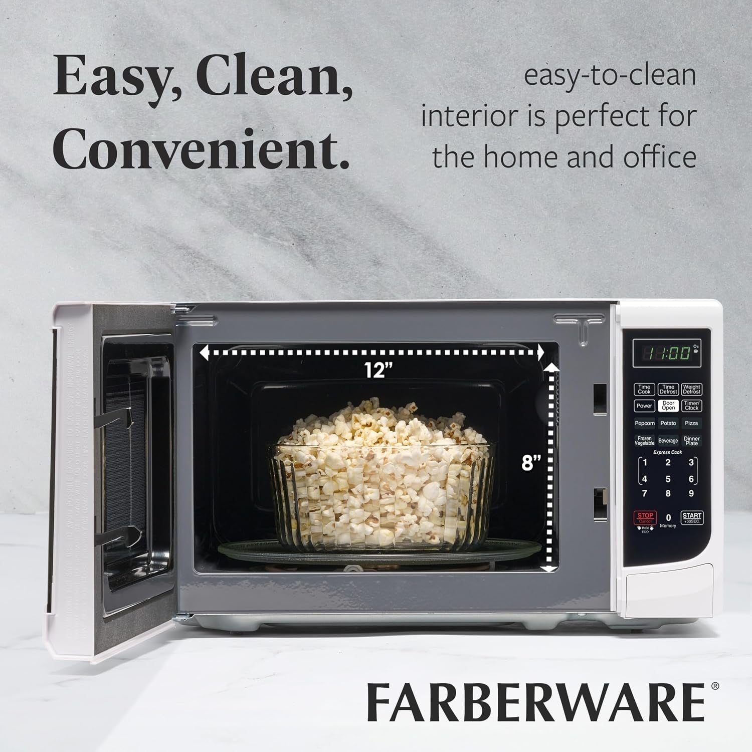 0-7-cu-ft-countertop-microwave-oven-700-watts-power-auto-cook-settings-defrost-easy-clean-and-child-safety-lock-white