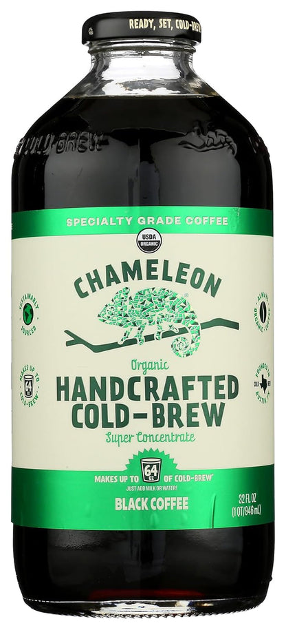 CHAMELEON COLD BREW Organic Original Cold Brew Coffee Concentrate, 32 FZ1