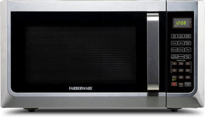 1.3 Cu. Ft. Countertop Microwave Oven – 1100 Watts Power, Auto Cook Settings, Defrost, Easy Clean and Child Safety Lock - Stainless1
