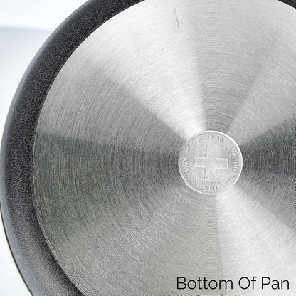 Frying Pans Nonstick with Lid, Features Ergonomic Handle, Nonstick Diamond Coated Aluminum Skillets and Oven Safe Frying Pans with Lids, Cover Included, 9.5 Inch3