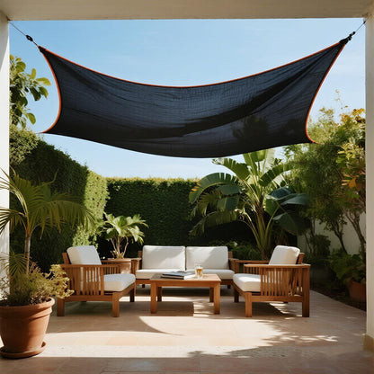 50% Shade Cloth for Garden-10X20 FT Breathable Mesh Tarp Sun Shade | for Vegetables & Plants, Outdoor Patio Sunshade with Grommets - Chicken Coop Dog Kennel Cover5