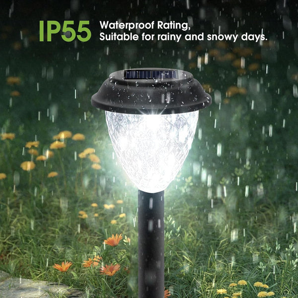 Solar Pathway Lights Outdoor, 10 Pack Solar Lights Outdoor Waterproof for Outside, Garden Decor for Yard, Patio, Landscape, Planter, Walkway, Driveway2