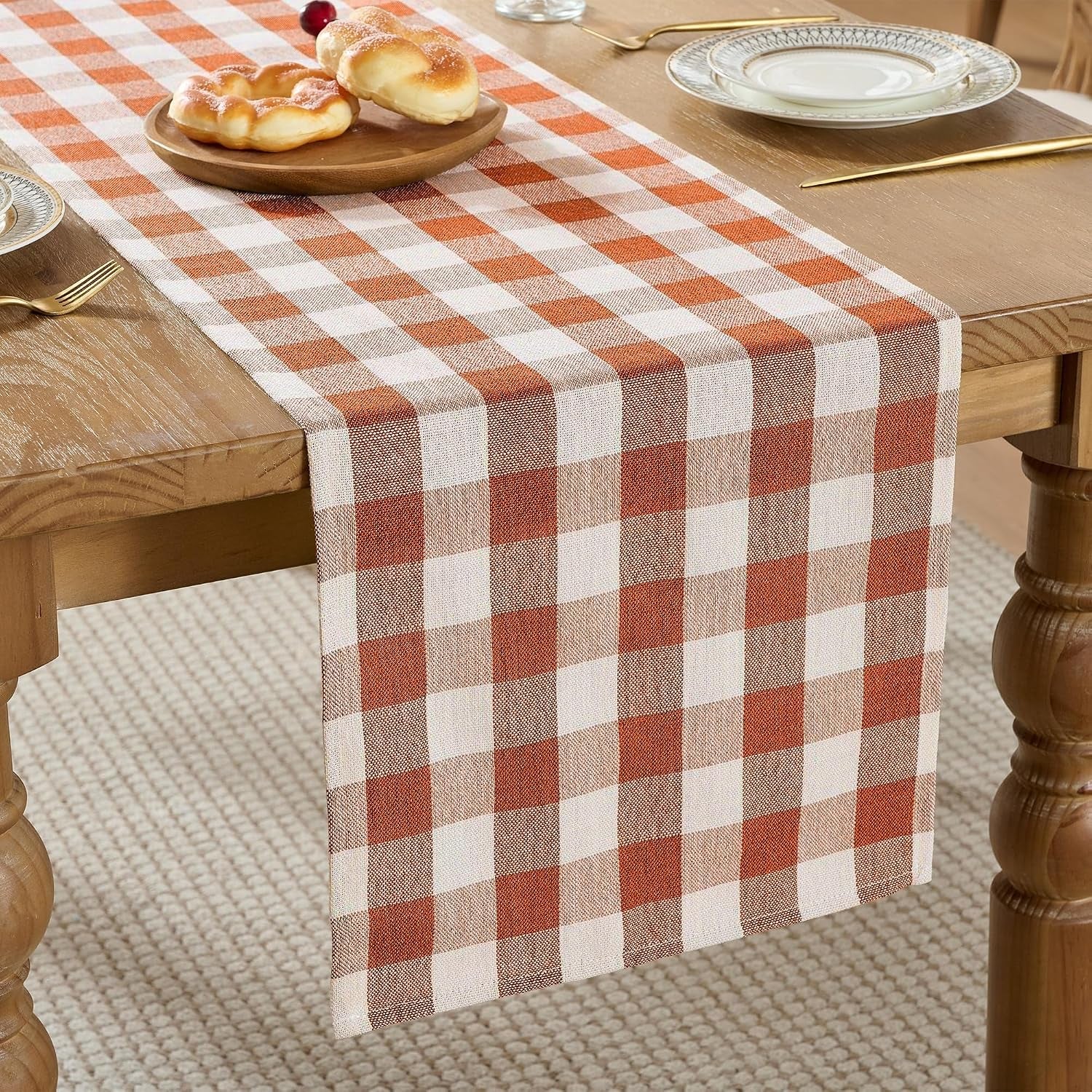 fall-gingham-table-runner-13x90-inches-long-orange
