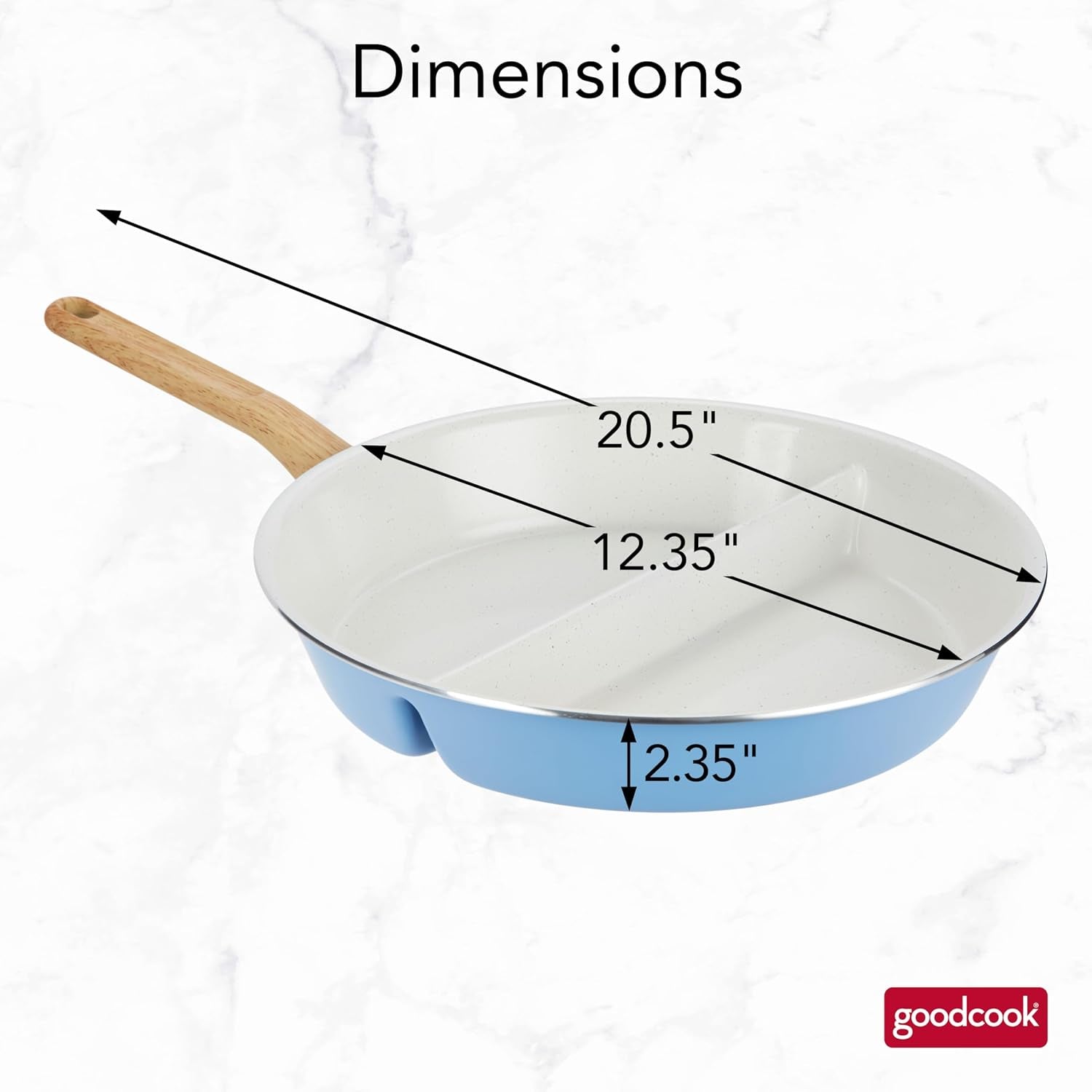 healthy-ceramic-titanium-infused-12-divided-skillet-light-blue-ceramic-cookware-nonstick-cooking-pan-divided-frying-pan-skillet-for-eggs-meats-vegetables-sauces-warming-tortillas
