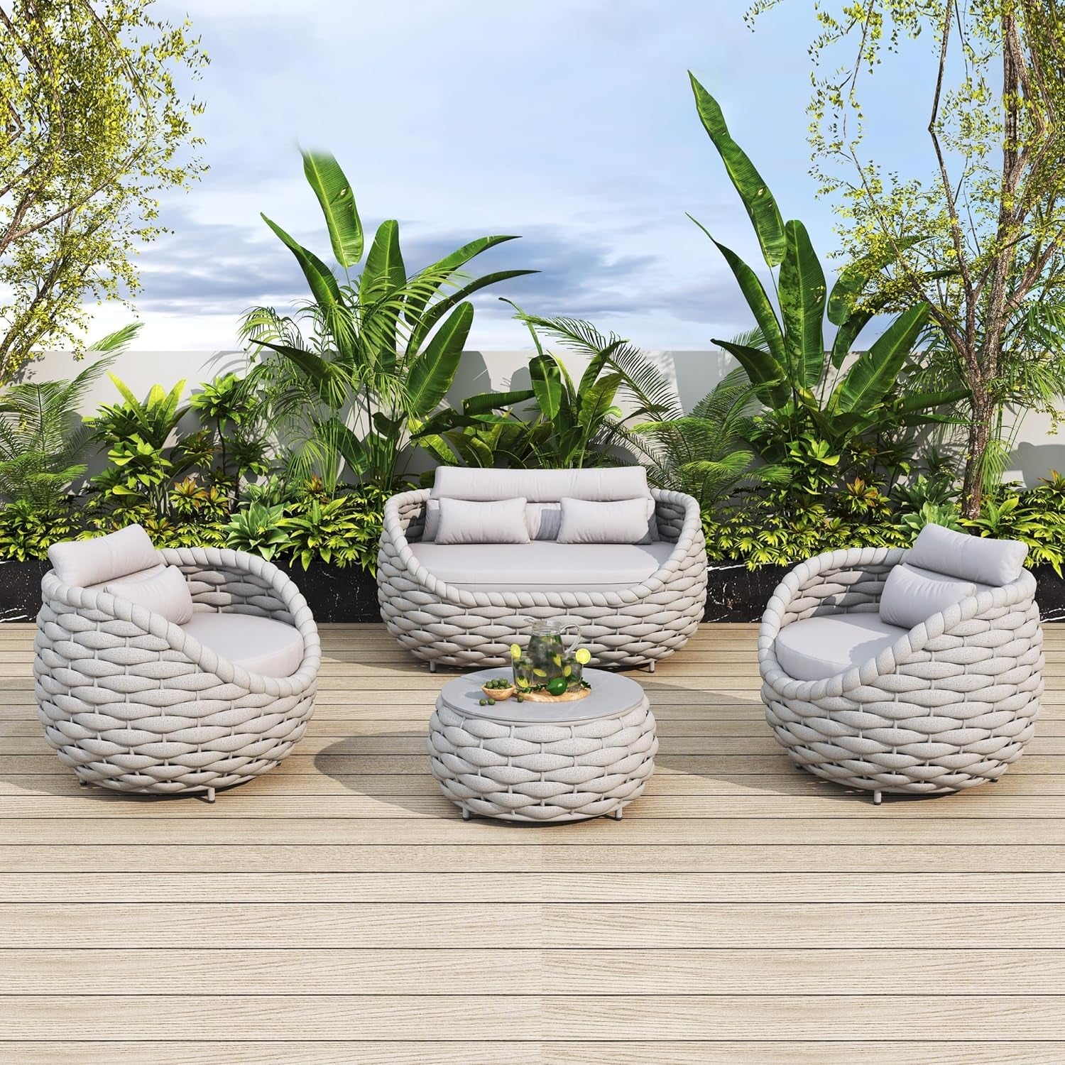 4pcs-patio-conversation-set-outdoor-sofa-with-loveseat-table