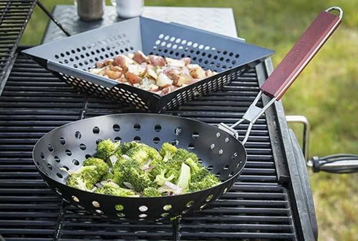 bbq-nonstick-grill-wok-with-wood-handle-small-steel