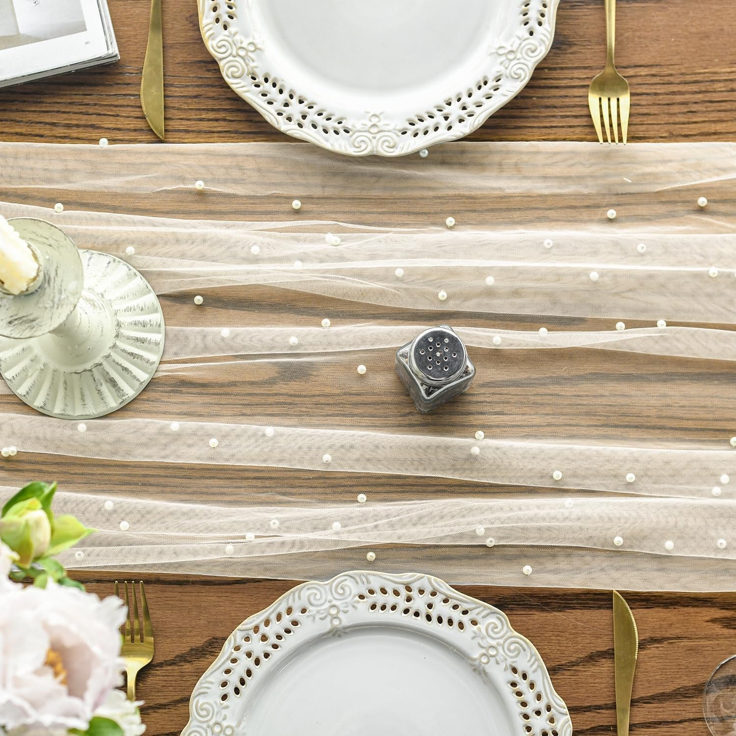pearl-beige-gauze-table-runner-120-inch-10ft-seasonal-sheer-dining-holiday-wedding-birthday-baby-shower-table-decor-for-home-party