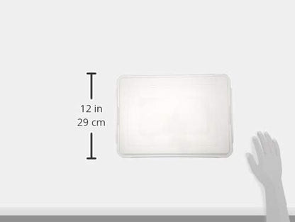 Covers for Aluminum Sheet Pan, 13 by 18-Inch,Clear,Medium | Dishwasher Safe, Bpa-Free, Easy Snap, Universal Fit, Great for Food Protection, Storage, Serving and Foodservice3
