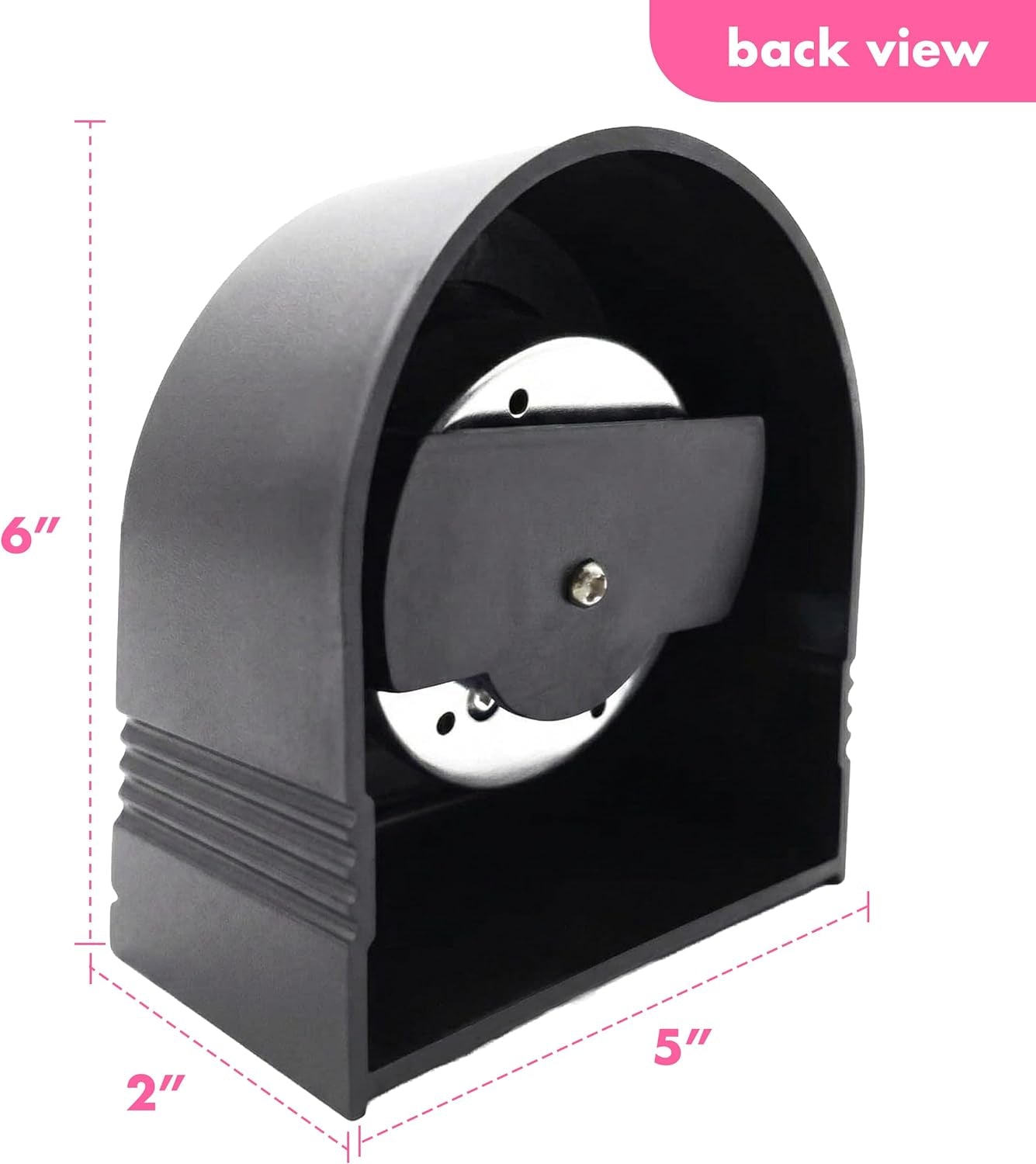 60-minute-wind-up-timer-no-batteries-required-black-mechanical-visual-countdown-for-salon-color-processing-chemical-services-tanning-kitchen-kids-activities