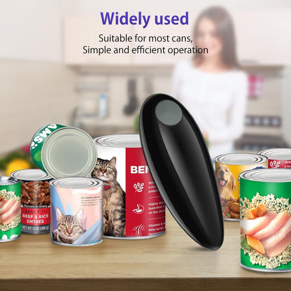 Electric Can Opener, Handheld One-Touch Automatic Can Opener, Smooth Edge Kitchen Gadget Can Openers Electric for Seniors with Arthritis7