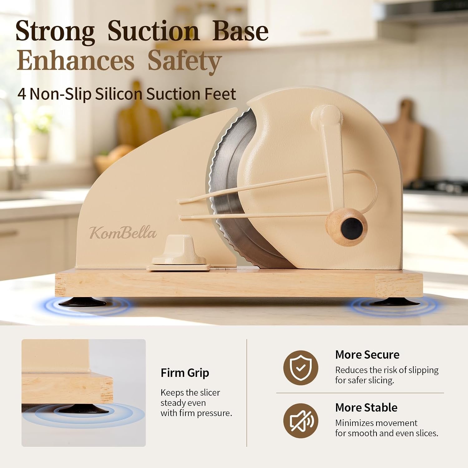 sourdough-bread-slicer-for-homemade-bread-manual-hand-crank-bread-cutter-with-adjustable-thickness-for-even-slices-slicing-guide-protective-blade-shield-wood-base-with-suction-cupsbeige