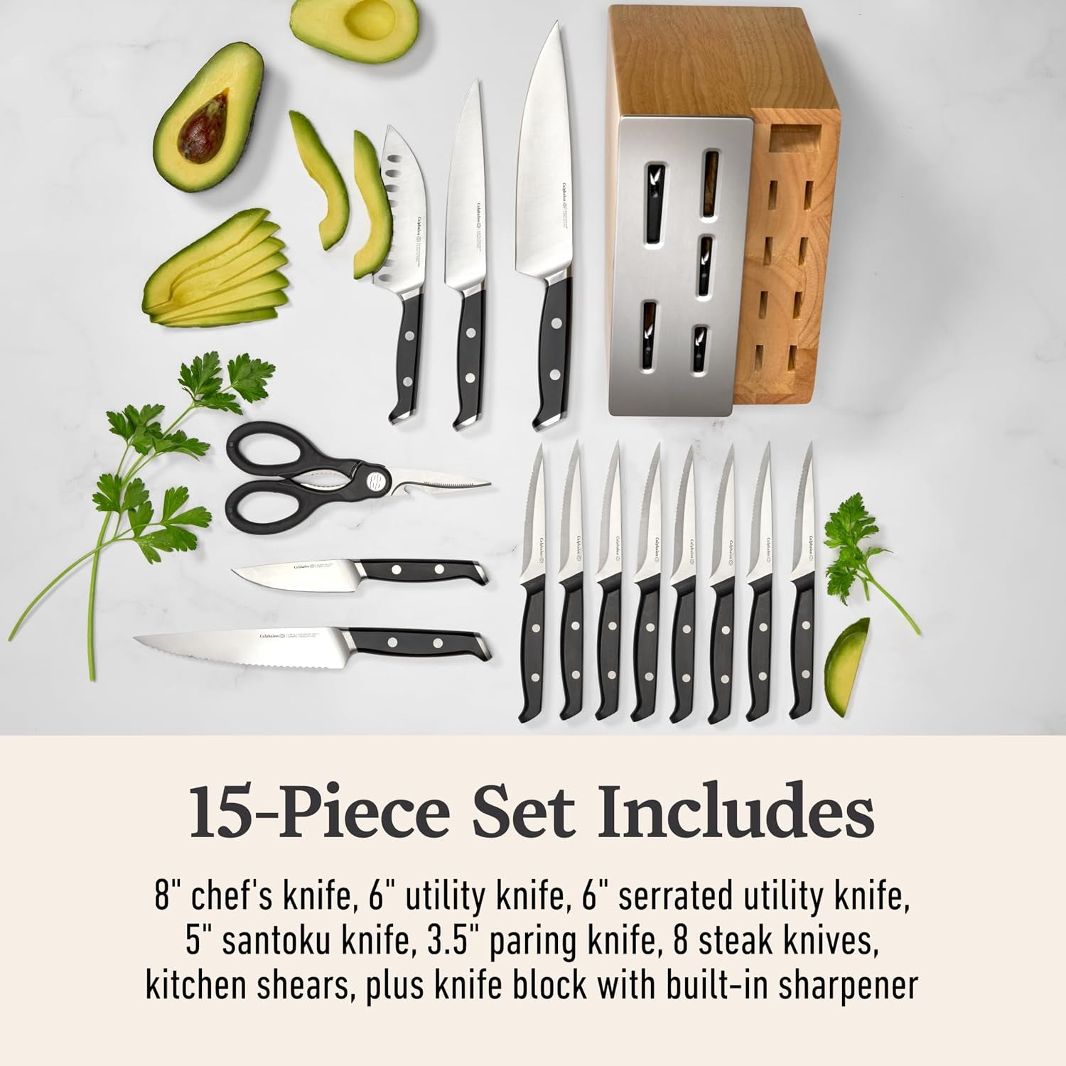 premier-by-calphalon®-15-piece-knife-set-with-sharpin™-edgetech