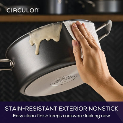 A1 Series Dishwasher Safe, Induction Ready, Metal Utensil Safe, 5-Quart Dutch Oven with Lid - Graphite7