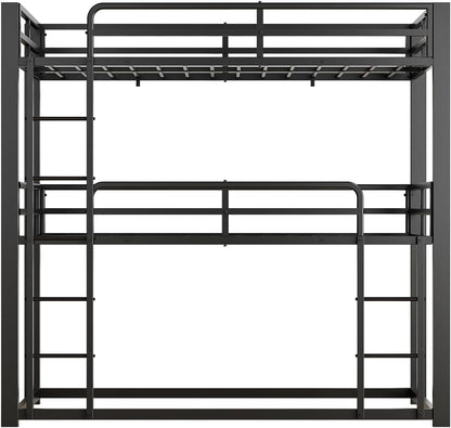 Triple Bunk Bed, Twin over Twin over Twin Heavy Duty Metal8