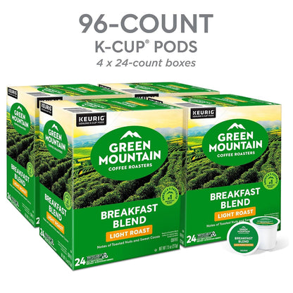 Breakfast Blend Single-Serve Keurig K-Cup Pods, Light Roast Coffee, 96 Count3