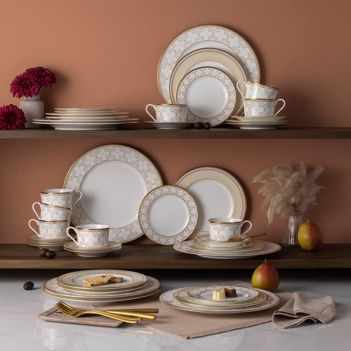 trefolio-gold-40-piece-dinnerware-set-service-for-8