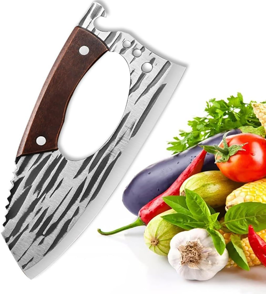 meat-cleaver-handmade-forged-stainless-steel-butcher-knives-household-fruit-vegetable-knife