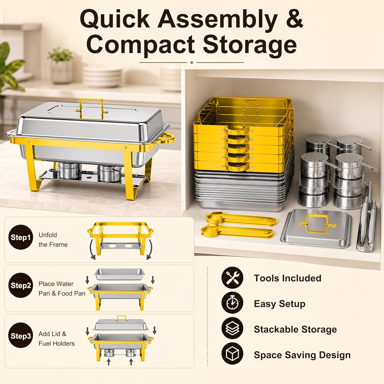 4pack-rectangular-chafing-dishes-for-buffet-total-36qt-set-with-7-food-pans-versatile-7-pan-setup-450-f-oven-safe-pans-hot-cold-food-service-bonus-tongs-easy-assembly-storage-elegant-gold-finish