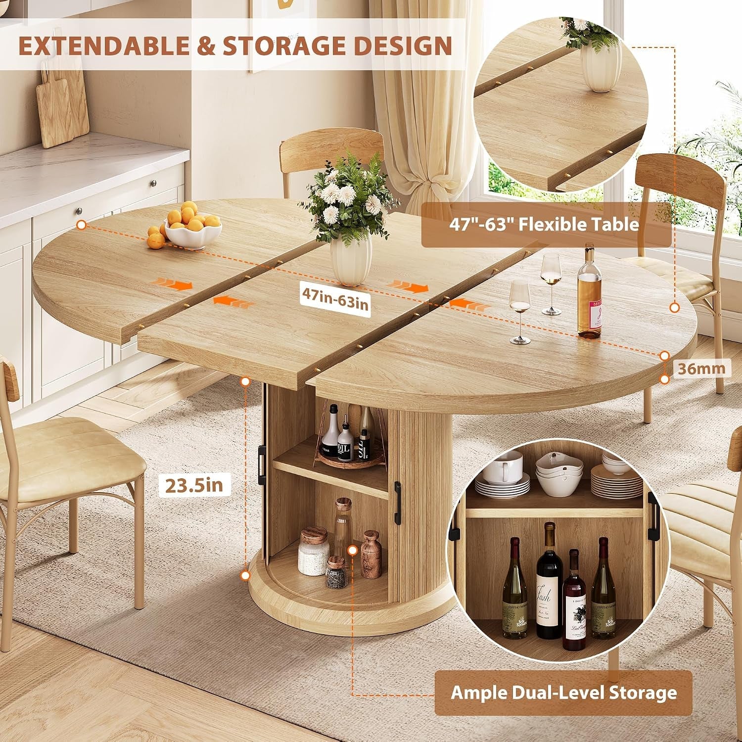 47-63-extendable-round-kitchen-dining-room-table-for-4-6-with-2-tier-storage-shelf-dust-proof-space-saving-expandable-wood-oval-circle-dinner-furniture-with-pedestal-base-natural-oka