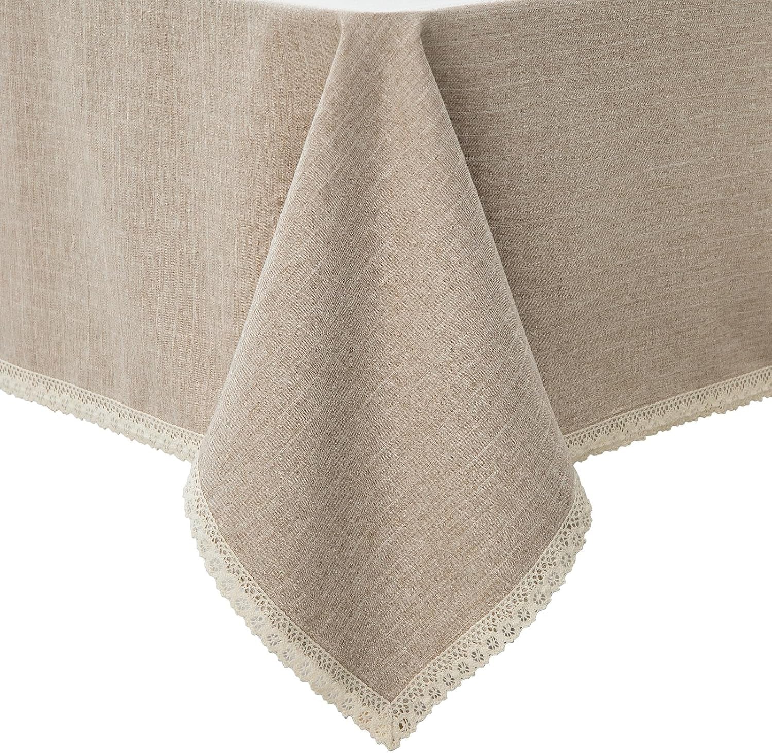 textured-tablecloth-linen-look-rustic-burlap-style-washable-solid-heavy-weight-lace-trim-rectangle-fabric-table-cloth-table-cover-for-kitchen-dinning-tabletop-decoration-55x70-in-beige
