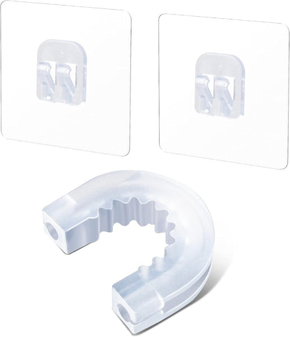 Bathroom Shower Caddy Connector with 2Pcs Adhesive Sticker1