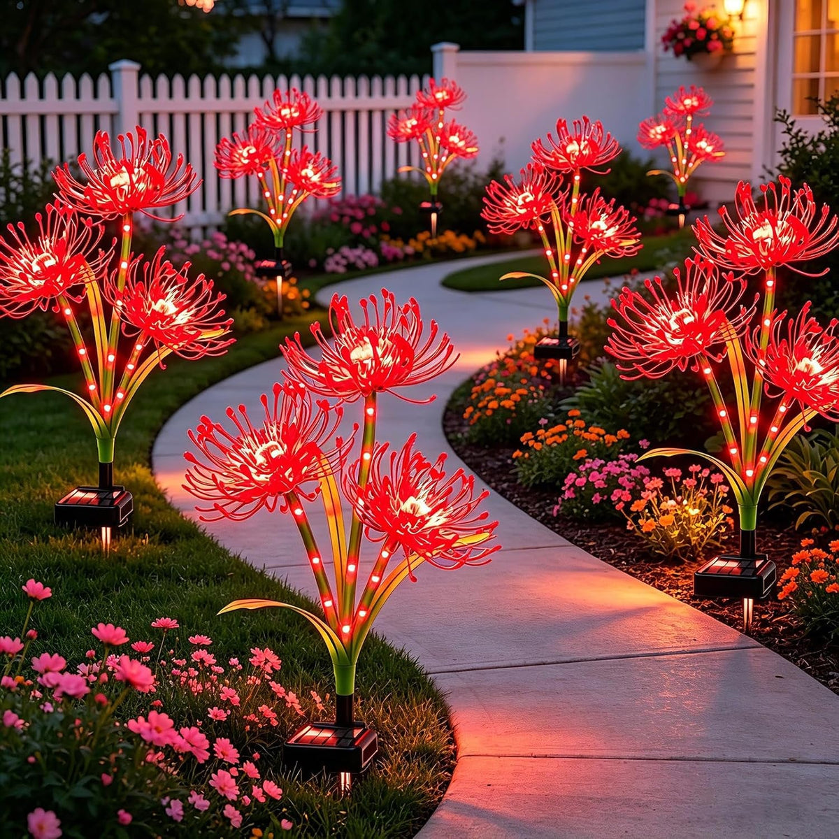 solar-lights-outdoor-8-pack-red-spider-lily-garden-flower-lights