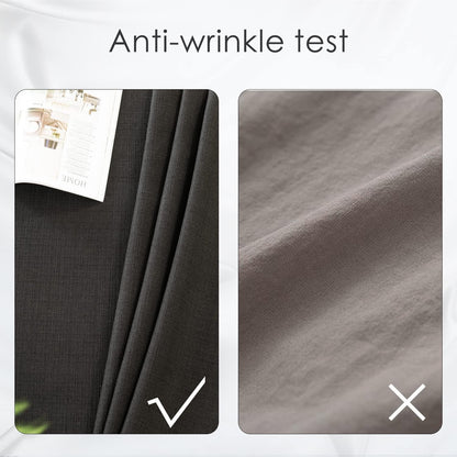 Rectangle Table Cloth Waterproof Black 70"X55"4