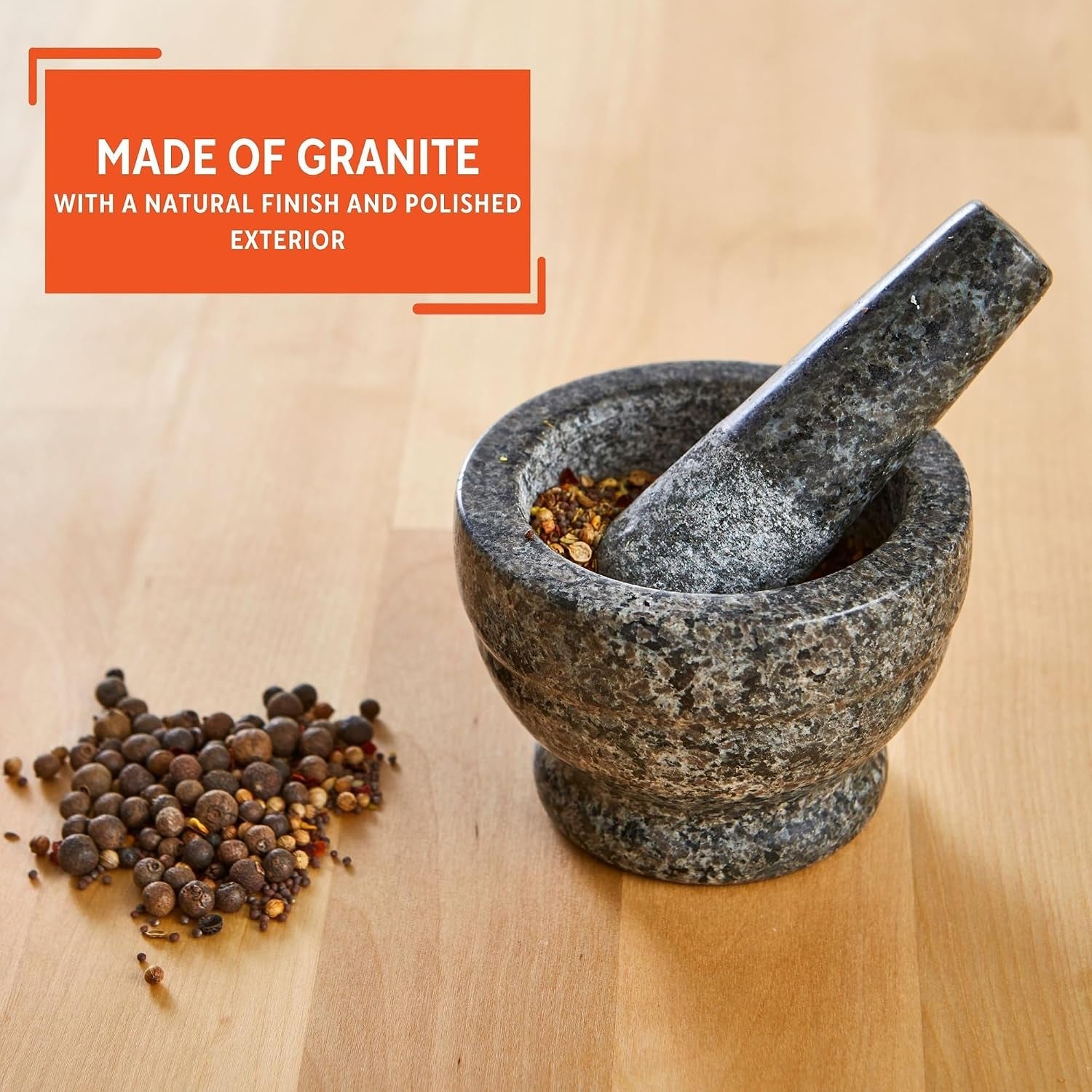 usa-small-polished-mortar-and-pestle-3-75-granite-ideal-for-grinding-spices-and-herbs