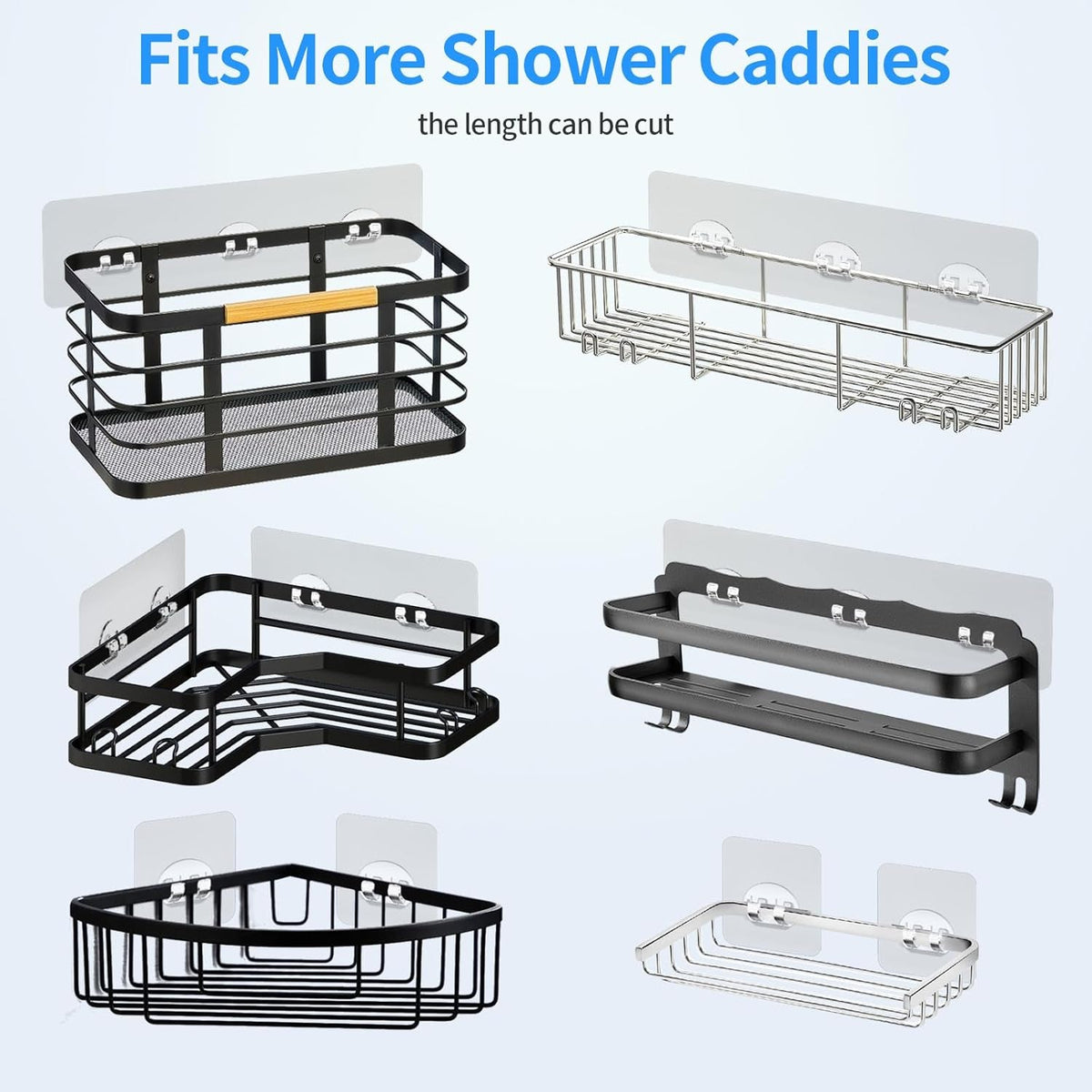 shower-caddy-adhesive-replacement-6-pcs-strong-shower-adhesive-strips