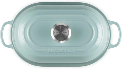 Le Creuset Enameled Cast Iron Oval Bread Oven, 11.5 Inch, Sea Salt2