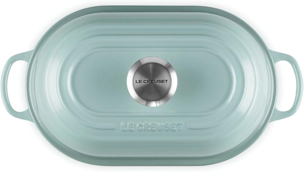 Le Creuset Enameled Cast Iron Oval Bread Oven, 11.5 Inch, Sea Salt2