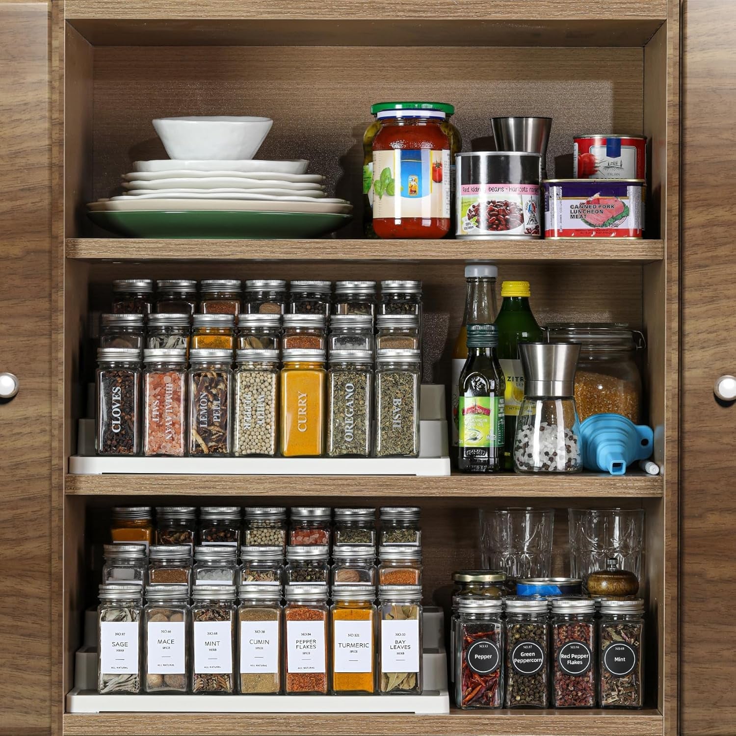24-pcs-glass-spice-jars-with-bamboo-lids-4-oz-glass-jars-with-minimalist-farmhouse-spice-labels-stickers-collapsible-funnel-seasoning-storage-bottles-for-spice-rack-cabinet-drawer
