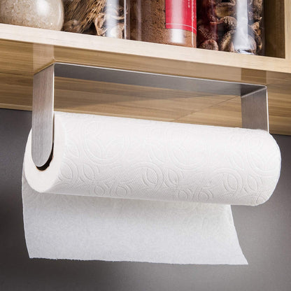 Paper Towel Holder under Cabinet, Self Adhesive Paper Roll Rack2