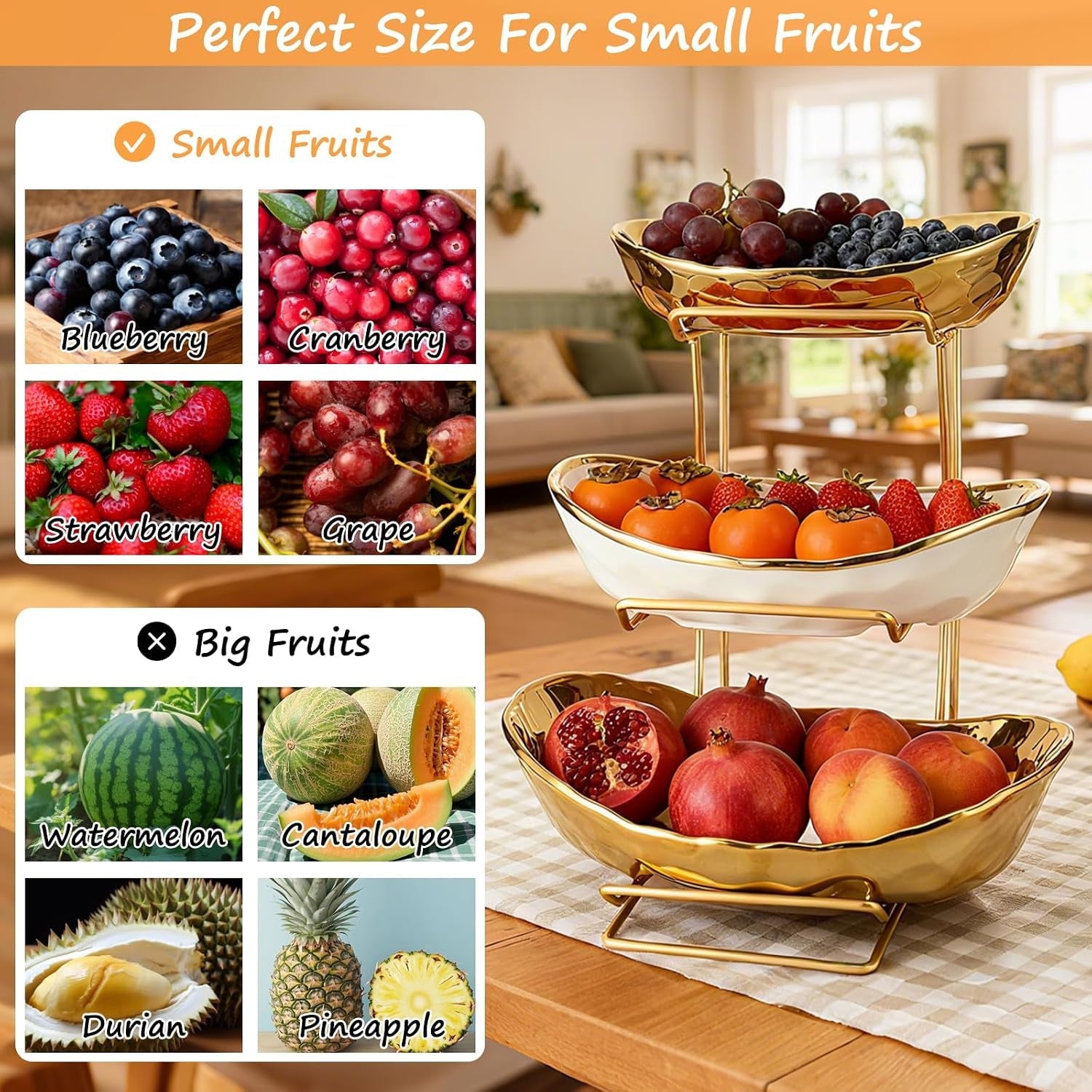 3-tier-ceramic-fruit-bowl-for-kitchen-counter-with-metal-rack-fruit-basket-with-stand-porcelain-bowls-for-vegetable-bread-candy-snack-nuts-dessert-cake-tray-gold-3-layer