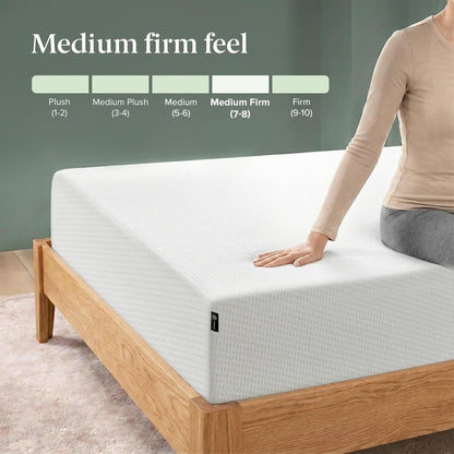 Memory Foam 10 Inch Green Tea Mattress, Queen8