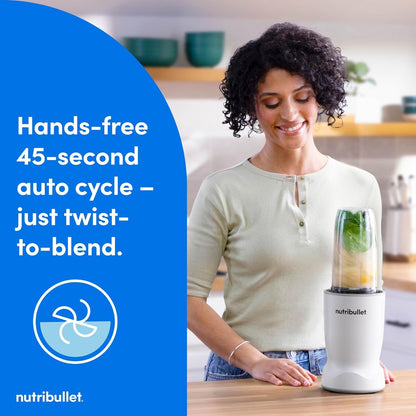 Nutribullet Turbo NB50400AW Matte White, 1000W4