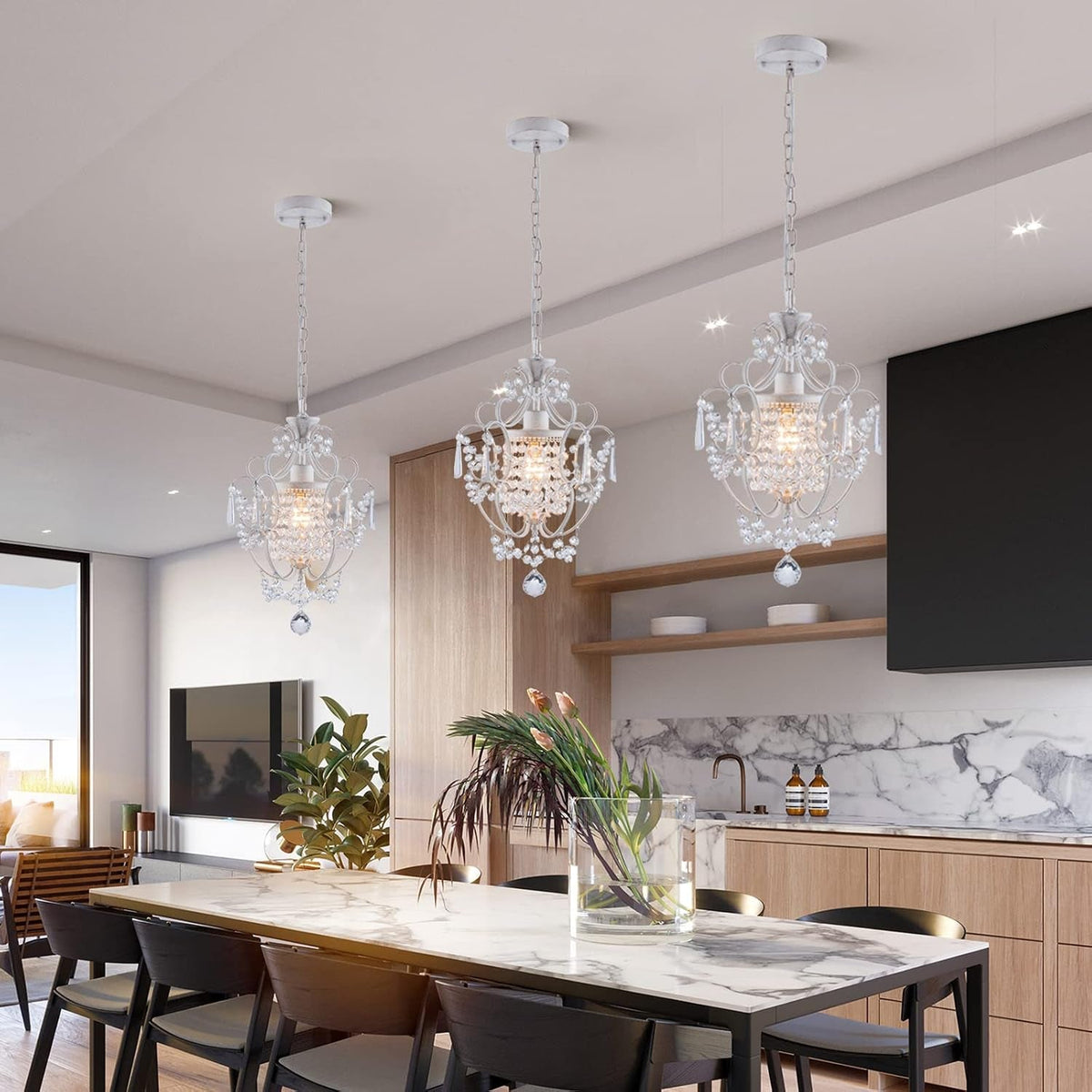 modern-mini-crystal-chandelier-white-retro-ceiling-mount-light-fixture